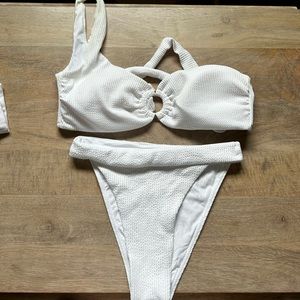 Monday Swimwear high waisted bottoms.